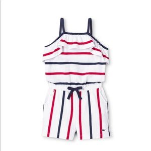 Vineyard vines scoopneck Girls 5T romper-NWT